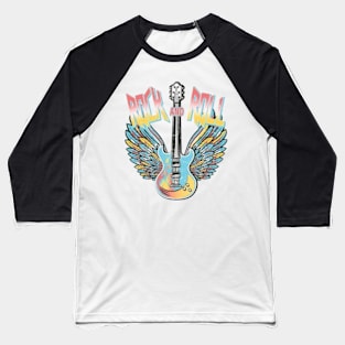 rock guitar Baseball T-Shirt